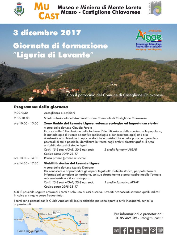 Locandina corso GAE Mucast